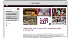 Desktop Screenshot of kolberg.com