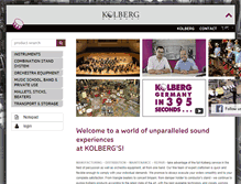 Tablet Screenshot of kolberg.com